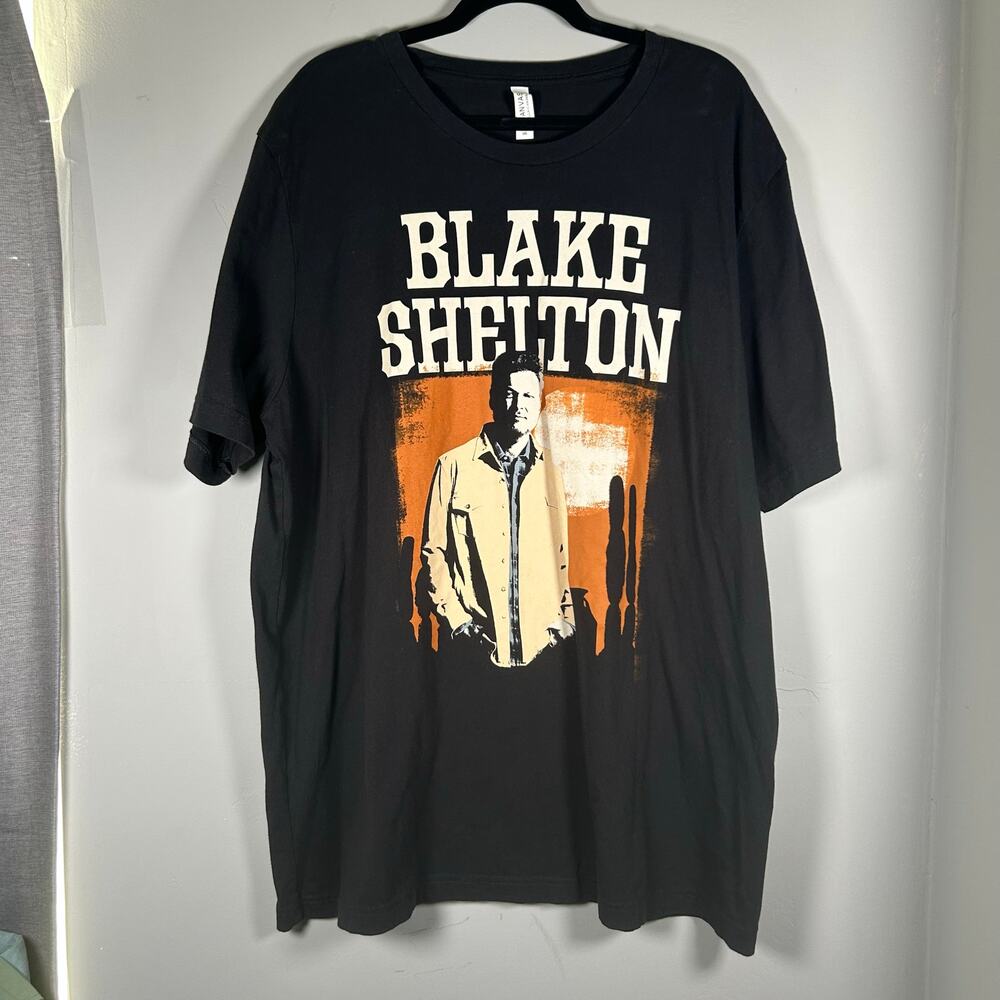 Blake Shelton Graphic Tee, Black, Sz 3XL, Bella Canvas shirt